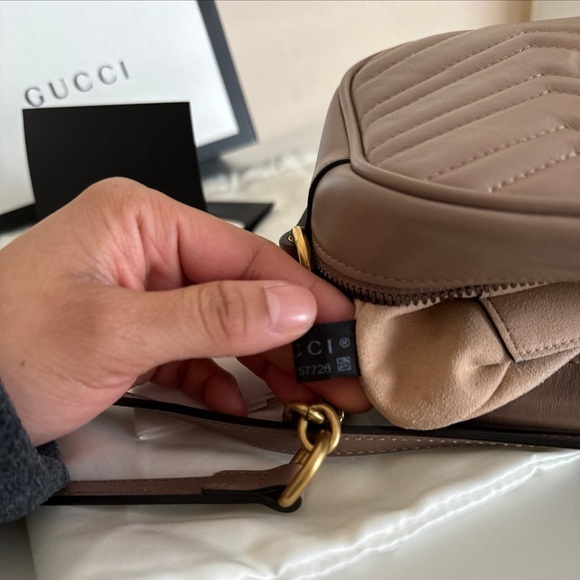 Gucci Marmont Mini Dusty pink. - Picture 5 of 15